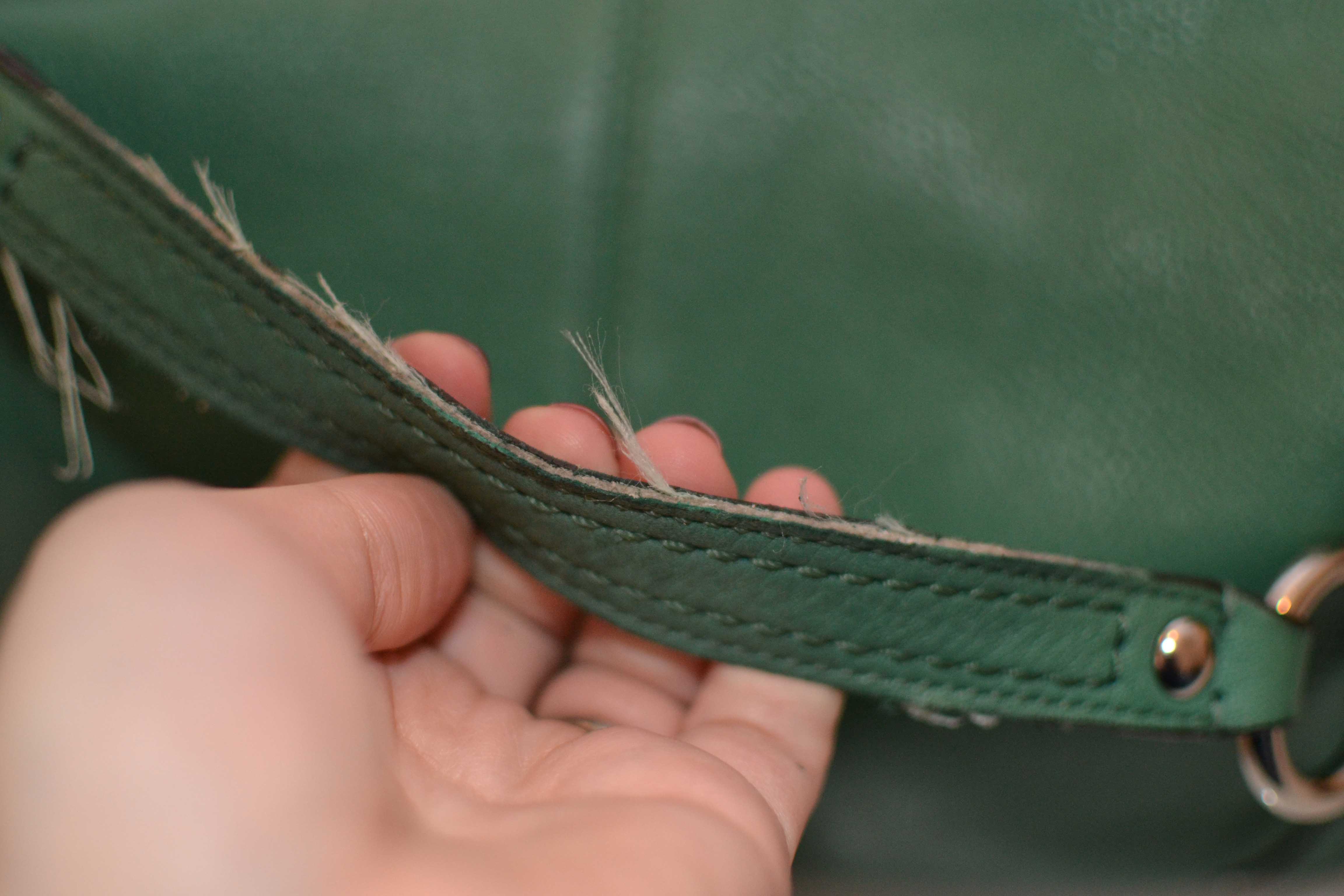 How to repair frayed or peeling purse handles