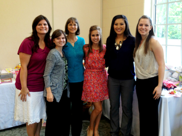 Group shot from Kira's shower