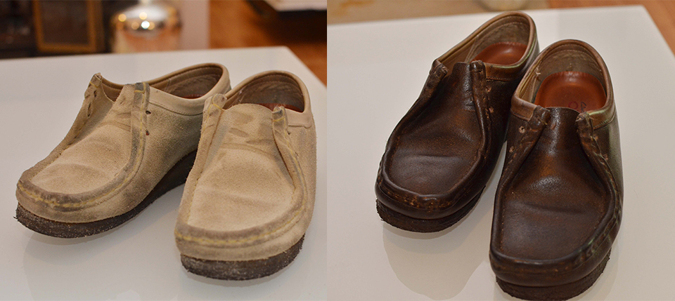 Kroniek Hij Boren DIY: Suede Shoes into Smooth Leather – thesimplehaus