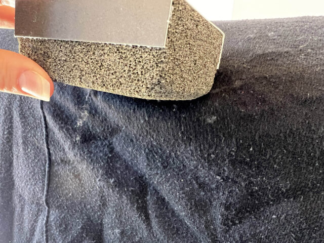 All-Natural Sweater Stone: Removes pilling on sweaters 