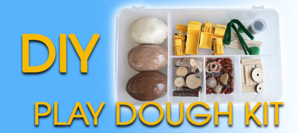 DIY Play Dough Kit (Sensory Bins) – thesimplehaus