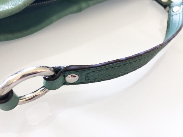 DIY Worn Leather Handbag Strap Repair - Diana Elizabeth