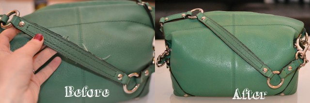DIY: How to repair frayed purse straps - Simplory x Loranny Inocencia